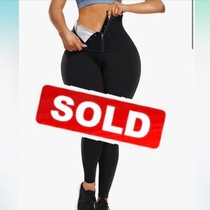Black High-Waisted Compression Leggings